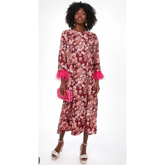 Tuckernuck Cosmos Feather Jamie Dress size L large - Picture 1 of 8